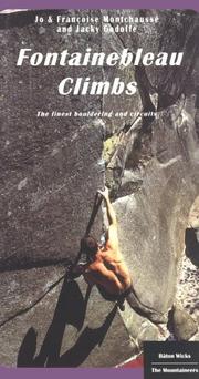 Cover of: Fontainebleau climbs by Jo Montchaussé