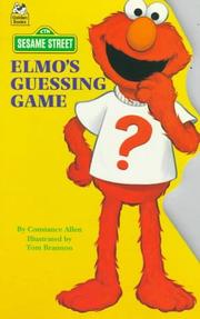 Cover of: Elmo's guessing game