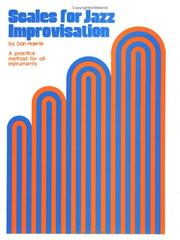 Cover of: Scales for Jazz Improvisation: A Practice Method for All Instruments