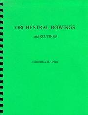 Cover of: Orchestral Bowings and Routines