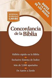 Cover of: Concordancia Bíblica Serie Referencias De Bolsillo