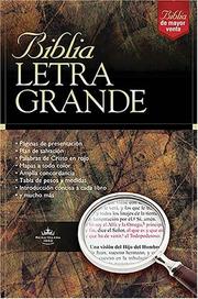 Cover of: Biblia Letra Grande - Vino