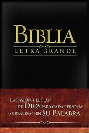 Cover of: Biblia Letra Grande RV 1909