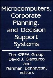 Cover of: Microcomputers, corporate planning, and decision support systems