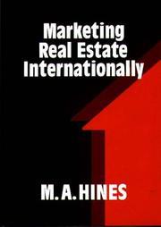 Cover of: Marketing real estate internationally