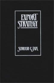 Cover of: Export strategy