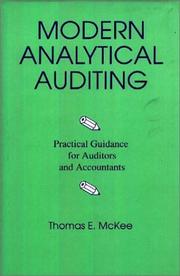 Modern analytical auditing by Thomas E. McKee