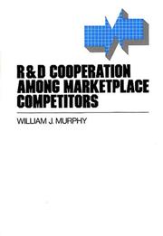 Cover of: R & D cooperation among marketplace competitors