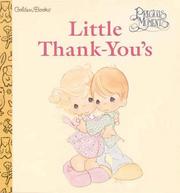 Cover of: Little thank-you's