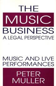 Cover of: The Music Business-A Legal Perspective: Music and Live Performances