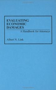 Evaluating economic damages by Albert N. Link