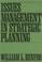 Cover of: Issues management in strategic planning