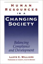 Cover of: Human resources in a changing society: balancing compliance and development