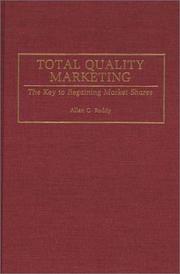 Cover of: Total quality marketing: the key to regaining market shares