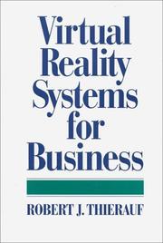 Cover of: Virtual reality systems for business by Robert J. Thierauf