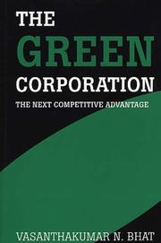 The green corporation by Vasanthakumar N. Bhat