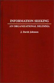 Cover of: Information seeking | J. David Johnson