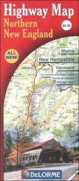 Cover of: Northern New England Street Map: Main, New Hampshire, Vermont