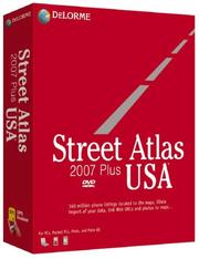 Cover of: Street Atlas USA 2007 Plus by Delorme