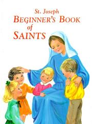 Cover of: St. Joseph Beginner Book of Saints by Lawrence Lovasik