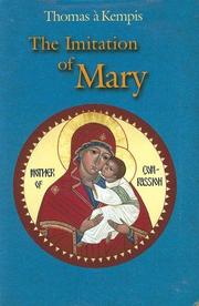 Cover of: Imitation of Mary by Thomas à Kempis