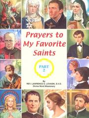 Cover of: Prayers to My Favorite Saints (St. Joseph Picture Books) by Jude Winkler