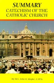 Cover of: Summary by Catholic Church