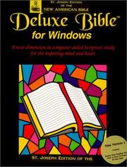 Cover of: St. Joseph Edition of the Deluxe Bible for Windows by 