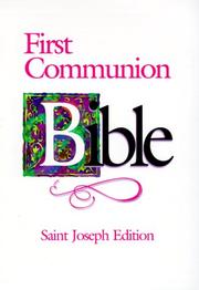 First communion bible by Rafael Perez Estrada