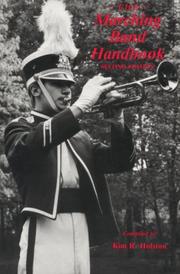 Cover of: The marching band handbook