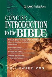Cover of: The Amg Concise Introduction To The Bible (Amg Concise)