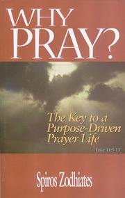 Cover of: Why Pray