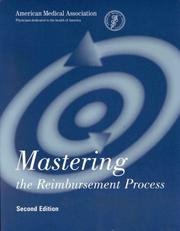 Cover of: Mastering the reimbursement process. | 
