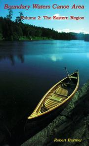 Cover of: The Boundary Waters Canoe Area