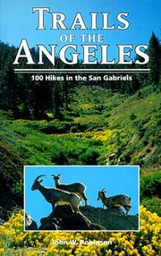 Cover of: Trails of the Angeles by Robinson, John W.