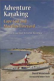 Cover of: Adventure kayaking: Cape Cod and Martha's Vineyard : includes Cape Cod National Seashore