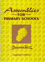 Cover of: Assemblies for Primary Schools by Margaret Cooling