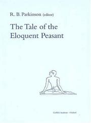 The Tale of the Eloquent Peasant by R. Parkinson