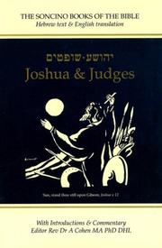 Joshua and Judges (Soncino Books of the Bible) by A. Cohen