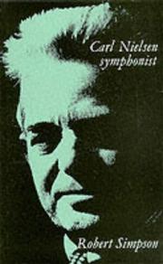 Cover of: Carl Nielsen by Robert Simpson