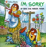 Cover of: I'm Sorry by Gina Mayer