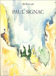 Cover of: Paul Signac, 1863-1935: watercolours and drawings, November-December 1986.