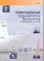 Cover of: International Regulations for Preventing Collisions at Sea