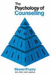 Cover of: The psychology of counselling