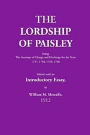 Cover of: The Lordship Of Paisley (Paisley Collection)