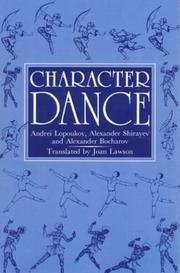 Cover of: Character dance by Andrei Lopoukov