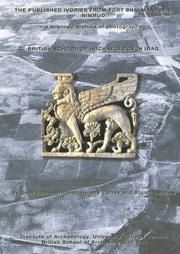Cover of: The Published Ivories From Fort Shalmaneser, Nimrud: A scanned archive of photographs