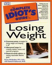 The Complete Idiot's Guide to Losing Weight (Complete Idiot's Guide to) by Susan McQuillan