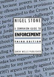 Cover of: A Companion Guide to Enforcement (The Companion Guides)
