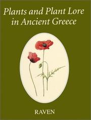 Cover of: Plants and plant lore in ancient Greece